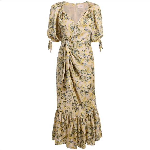 Cinq à Sept Kerstin Floral Midi Dress size 00 - Picture 1 of 8